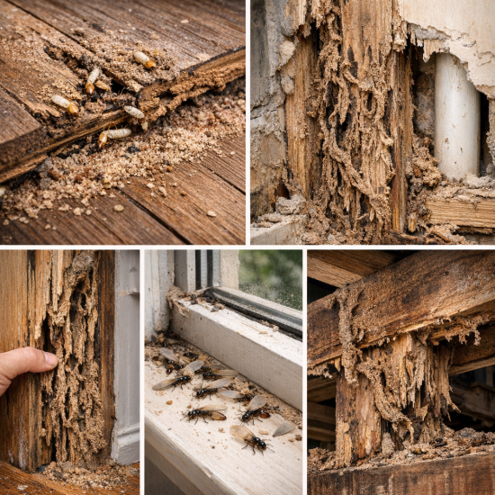 Signs of Termite Damage in Loganville Homes