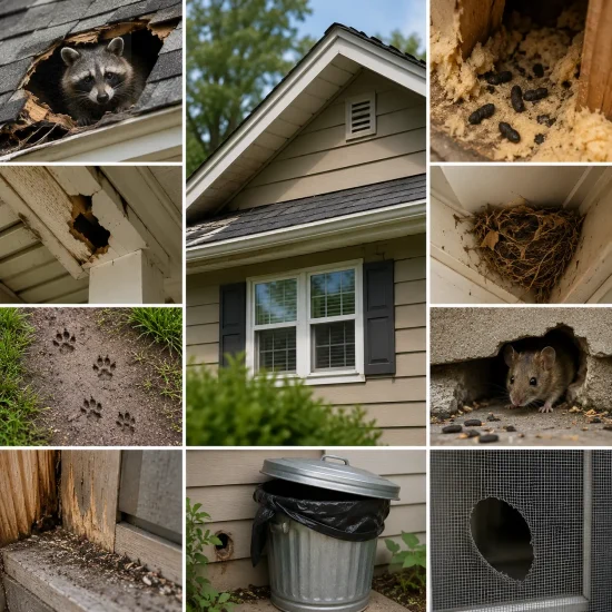 Signs of Wildlife in Loganville Homes