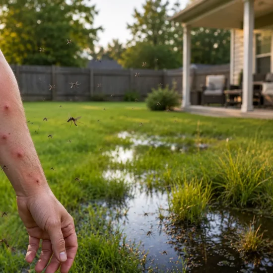 Signs of a Mosquito Problem in Loganville Yards